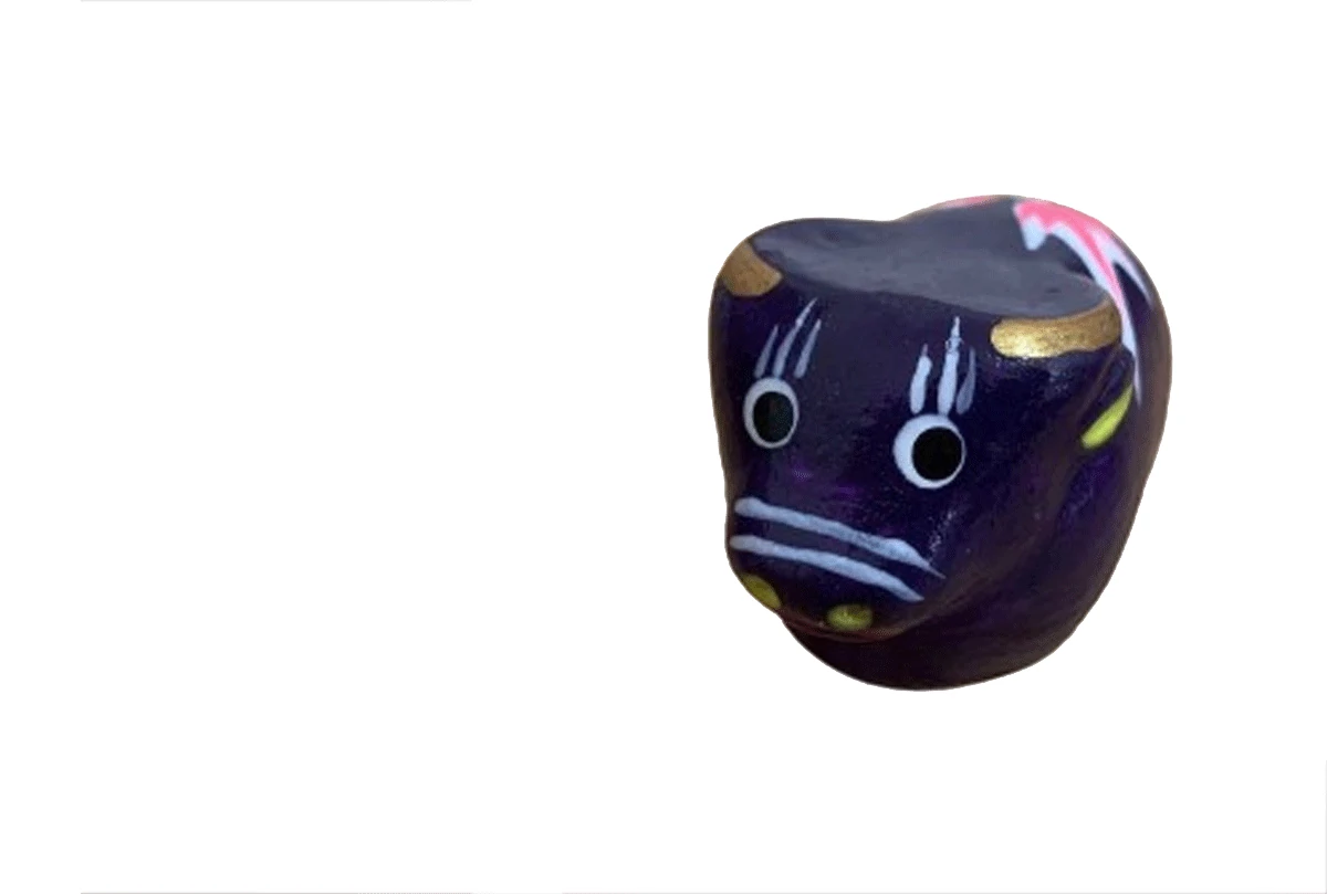 中国の伝統的な置物の泥の呼称吹模式図