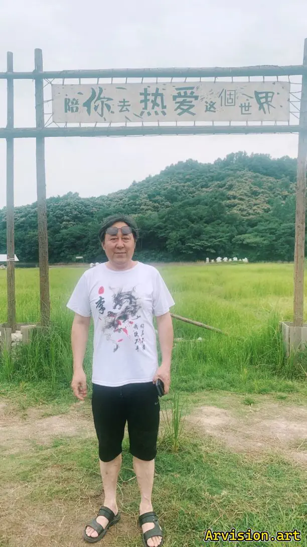 &quot;中国の書道家李嘉志の生活写真1&quot ;